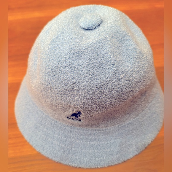 KANGOL BERMUDA BELL HAT BLUE SIZE MEDIUM BRAND NEW - Picture 1 of 5